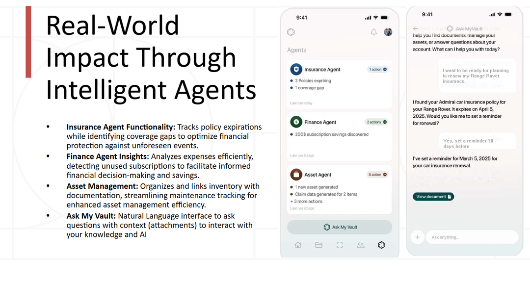 MyVault AI Application